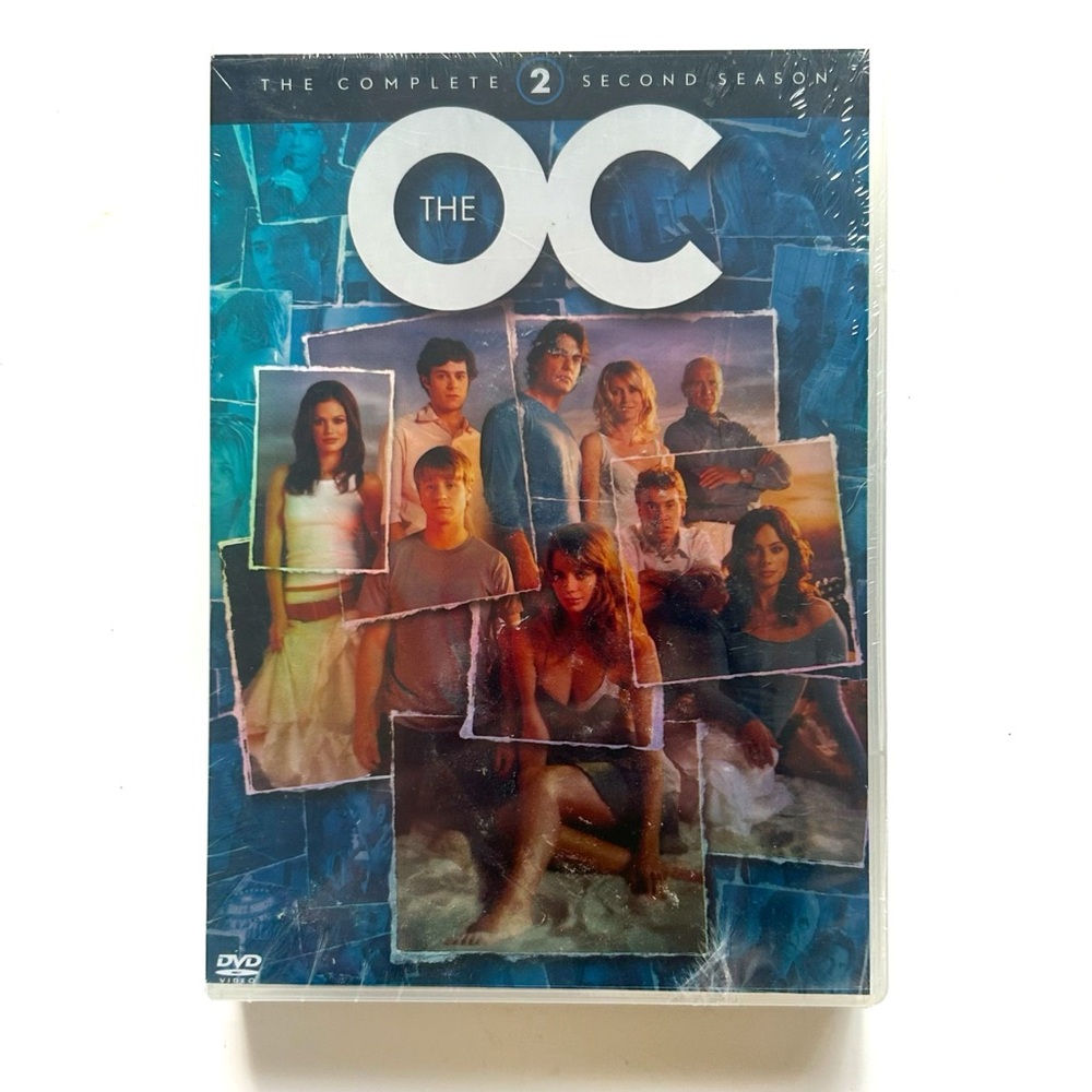 The OC Complete Second Season DVD Set TV Show 2005 Warner Bros Y2K Holographic